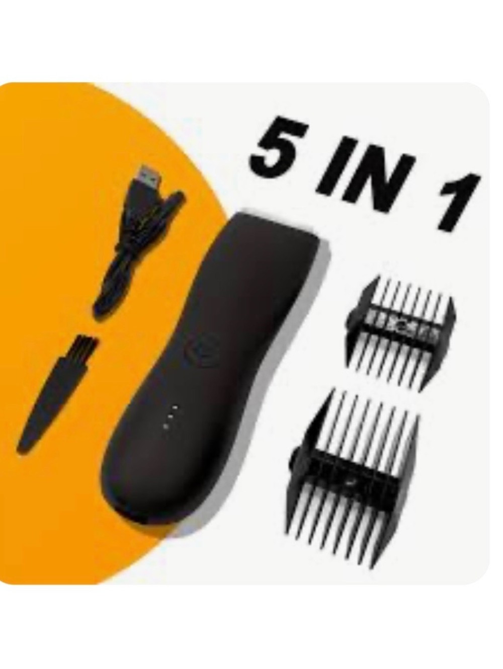 Body Hair Trimmer (Model GMZ3106) powered by a rechargeable